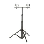 Avide LED Flood Light Slim Αισθητήρας PIR, SMD 2x30W CW 6400K 2 Κεφαλές με Τρίποδο - Image 2