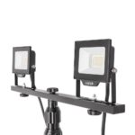 Avide LED Flood Light Slim Αισθητήρας PIR, SMD 2x30W CW 6400K 2 Κεφαλές με Τρίποδο - Image 6