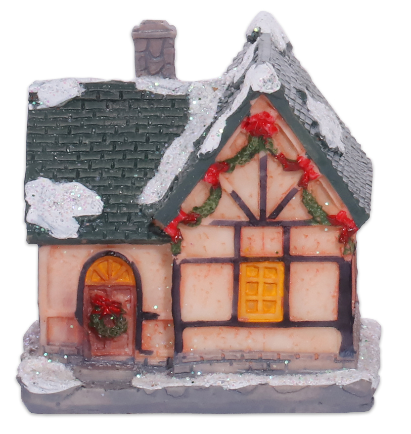 acttd-eu3h-led_-_ Artezan Christmas LED Table Top House Decoration 5.5*5.5*4.5cm - Image 1