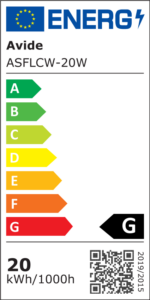 Avide LED Προβολέας Slim SMD  20W Ψυχρό 6400K Value - Image 3