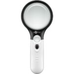 Goobay 41255 LED Μεγεθυντικός Φακός για Διάβασμα Λευκός