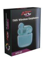 ATC-25 TWS Ασύρματα Ακουστικά Bluetooth Μπλε - Image 2