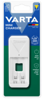 VARTA 57656 101 451 Mini Φορτιστής με 2xAA 56706 2100mAh - Image 2