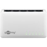 Goobay Gigabit Ethernet Switch 5 Θυρών 64563 Λευκό