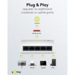 Goobay Gigabit Ethernet Switch 5 Θυρών 64563 Λευκό - Image 13