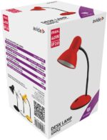 Avide Basic Φωτιστικό Γραφείου Simple Κόκκινο - Image 2