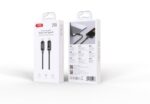 XO NB-Q312A Καλώδιο Φόρτισης & Δεδομένων USB Type-C σε Type-C 240W 1μ - Image 2