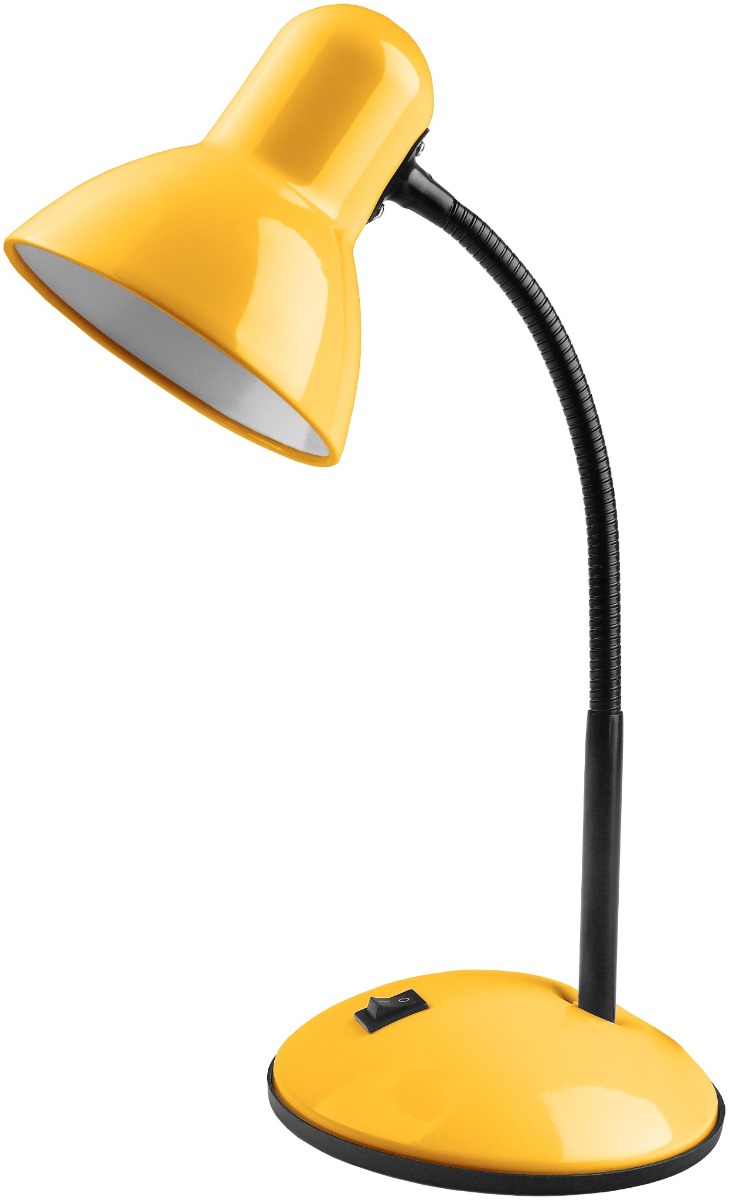 lamp1 Avide Basic Φωτιστικό Γραφείου Simple Κίτρινο - Image 1