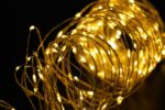 Modee Χριστουγεννιάτικα Λαμπάκια LED με Χάλκινο Σύρμα Μπαταρίας C1010 (50LED/5m/10cm) Θερμό Λευκό - Image 2