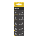 Technik Αλκαλικές Μπαταρίες Κουμπιά Platinum AG4 / LR66 / 177 / 377 1.5V B10