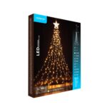 Modee Lighting LED Χριστουγεννιάτικος Διακοσμητικός Φωτισμός με Αντάπτορα C3000 (300LED/3m) Θερμό