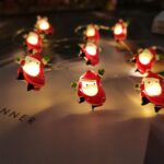 Modee Χριστουγεννιάτικα Διακοσμητικά Φωτάκια LED Μπαταρίας (10LED/120cm/10cm) Θερμό Λευκό - Image 4