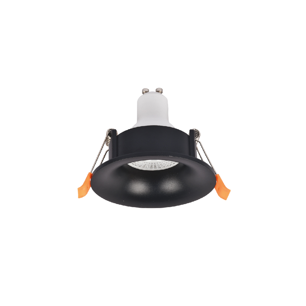 x00340b Inlight Downlight σποτ GU10 σε μαύρη απόχρωση (X00340B) - Image 1