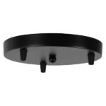 GLOBOSTAR® JASPER 01375 Μοντέρνο Κρεμαστό Φωτιστικό Οροφής με Ντουί 3 x E27 AC 220-240V IP20 - Μαύρο & Λευκό - Μ85 x Π40 x Υ50cm - Σετ 3 Τεμαχίων - Image 5