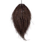 GLOBOSTAR® ARCHIPELAGO 01748 Boho Κρεμαστό Φωτιστικό Οροφής με Ντουί 1 x E27 AC 220-240V IP20 - Καφέ - Μ30 x Π30 x Υ63cm - Image 5