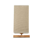 GLOBOSTAR® ARUBA 02041 Boho Επιτραπέζιο Φωτιστικό Πορτατίφ με Ντουί 1 x E27 AC 220-240V IP20 - Μπεζ - Μ15 x Π15 x Υ30cm - Image 5