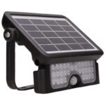 Redpoint 6108 LUX ΠΡΟΒΟΛΕΑΣ LED ΕΞΩΤΕΡΙΚΟΣ SOLAR+ΑΝΙΧΝ.ΚΙΝΗΣΗΣ 217/149/33 ΜΑΥΡΟΣ 5W 4000K IP65 ORNO - Image 5