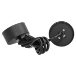 Redpoint 6189 BARBRA ΜΟΝΟΦΩΤΟ ΚΡΕΜΑΣΤΟ GU10 ΣΤΡΟΓΓΥΛΟ Φ56/240 ΜΑΥΡΟ ORNO - Image 6