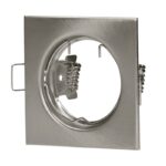 Redpoint 6177 SUTRI ΣΠΟΤ ΧΩΝΕΥΤΟ GU10 ΤΕΤΡΑΓΩΝΟ ΣΤΑΘΕΡΟ 76/76/35 Φ55 ΝΙΚΕΛ ΜΑΤ ORNO - Image 3