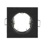 Redpoint 6177 SUTRI ΣΠΟΤ ΧΩΝΕΥΤΟ GU10 ΤΕΤΡΑΓΩΝΟ ΣΤΑΘΕΡΟ 76/76/35 Φ55 ΜΑΥΡΟ ORNO - Image 4