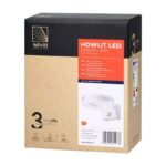 Redpoint 6205 HOWLIT ΦΩΤΙΣΤΙΚΟ LED ΕΞΩΤΕΡΙΚΟ ΕΠΙΤΟΙΧΟ ΜΕ ΑΝΙΧΝ. ΚΙΝΗΣΗΣ 196/150/82 ΛΕΥΚΟ 20W 4000K IP65 ORNO - Image 7