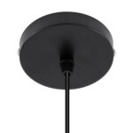 GLOBOSTAR® HANNA 36218 Μοντέρνο Φωτιστικό Οροφής με Ντουί 1 x E27 AC 220-240V IP20 - Μαύρο - Μ4 x Π4 x Υ110cm - Image 4