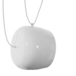 GLOBOSTAR® JASPER 01376 Μοντέρνό Κρεμαστό Φωτιστικό Οροφής με Ντουί 3 x E27 AC 220-240V IP20 - Λευκό - Μ85 x Π40 x Υ50cm - Σετ 3 Τεμαχίων - Image 3