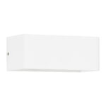 GLOBOSTAR® CIRCOA 60542 Μοντέρνο Φωτιστικό Τοίχου - Απλίκα LED 10W 1000lm 60°/60° AC 220-240V Αδιάβροχο IP44 Θερμό Λευκό 2700K - Bridgelux COB Chip & TÜV SÜD Driver - Λευκό Ματ - Μ20 x Π8 x Υ10cm - 5 Χρόνια Εγγύηση - Image 3