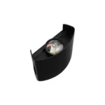 GLOBOSTAR® SIXOAD 60676 Μοντέρνο Φωτιστικό Τοίχου - Απλίκα LED 4W 400lm 30° AC 220-240V Αδιάβροχο IP65 Θερμό Λευκό 2700K - CREE XPE Chip & TÜV SÜD Driver - Μαύρο Ματ - Μ8.5 x Π3.5 x Υ8cm - 5 Χρόνια Εγγύηση - Image 6