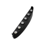 GLOBOSTAR® SIXOAD 60678 Μοντέρνο Φωτιστικό Τοίχου - Απλίκα LED 24W 2400lm 30° AC 220-240V Αδιάβροχο IP65 Θερμό Λευκό 2700K - CREE XPE Chip & TÜV SÜD Driver - Μαύρο Ματ - Μ32 x Π5.5 x Υ8cm - 5 Χρόνια Εγγύηση - Image 6