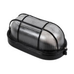 GLOBOSTAR® BOATLIGHT 61583 Vintage Φωτιστικό Καραβοχελώνα Τοίχου & Οροφής με Ντουί 1 x E27 AC 220-240V Αδιάβροχο IP65 - Μαύρο Ματ - Μ21 x Π10.4 x Υ9cm - Image 5