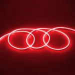 GLOBOSTAR® NEOVALE 70563 Ταινία Neon Flex LED 12W/m 600lm/m 120° DC 24V Αδιάβροχο IP65 120 x SMD2835 Chip/m Κόκκινο Dimmable - Sanan SMD Chip - Μ100 x Π0.8 x Υ1.6cm - 3 Χρόνια Εγγύηση - Image 2