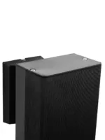GLOBOSTAR® QUATRO 77896 Μοντέρνο Φωτιστικό Τοίχου - Απλίκα με Ντουί 1 x GU10 AC 220-240V Αδιάβροχο IP65 - Μαύρο Ματ - Μ11 x Π13 x Υ17.5cm - Image 6