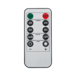 GLOBOSTAR® FIREFLAME 79566 Διακοσμητικό Κερί Παραφίνης με Εφέ Κινούμενης Φλόγας & IR Ασύρματο Χειριστήριο LED 0.5W 25lm 180° DC 3V με 2xAA Μπαταρίες IP20 Θερμό Λευκό 2700K Dimmable - Μπεζ - Μ7.6 x Π7.6 x Υ10cm - Πακέτο 6 Τεμαχίων - 2 Χρόνια Εγγύηση - Image 6