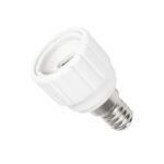 GLOBOSTAR® ADAPTOR 77796 Αντάπτορας/Μετατροπέας από Ντουί E14 σε GU10 IP20 - Μ3.5 x Π3.5 x Υ5cm