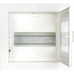 Πίνακας  χωνευτός Δίρφυς 1x8M διάφανη πόρτα IP30