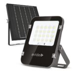 Avide LED Ηλιακός Προβολέας 50W CW 6400K με Ξεχωριστό Ηλιακό Πάνελ και Τηλεχειριστήριο