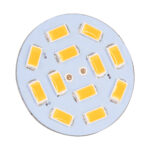 GLOBOSTAR® G4BACK 76103 Λάμπα G4 LED 4.5W 405lm 120° DC 12-24V IP20 Θερμό Λευκό 2700K Dimmable - Sanan SMD Chip - Back Pin - Μ3 x Π3 x Υ1.9cm - 2 Χρόνια Εγγύηση - Image 2