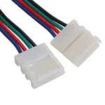 ΣΥΝΔΕΤΗΡΑΣ ΓΩΝΙΑ ΤΑΙΝΙΑΣ LED RGB 10mm