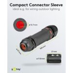 Goobay Σύνδεσμος καλωδίου10 cm IP68 (81292) - Image 4